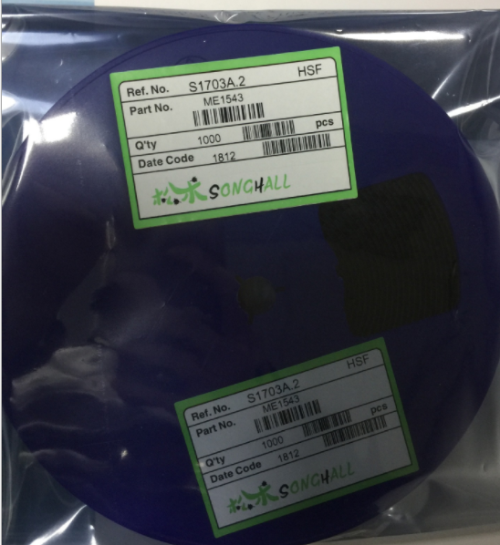 臺(tái)產(chǎn)松術(shù)ME1543直流電機(jī)單極感應(yīng)霍爾傳感器開(kāi)關(guān)元件