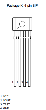 美國ALLEGRO型號A1425霍爾元件