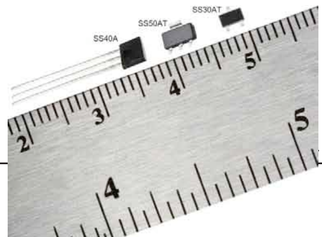 Honeywell霍尼韋爾SS30AT,SS40A,SS50AT雙極性霍爾效應(yīng)傳感器開(kāi)關(guān)ic元件