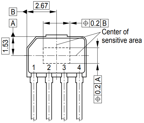 infineon英飛凌TLE4998C4線性霍爾傳感器IC