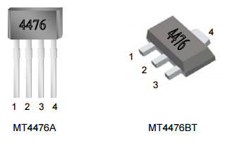 megntek麥歌恩微電子MT4476家用電器霍爾元件