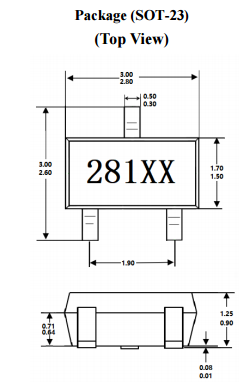 ?臺(tái)灣MST美加MH281-β固態(tài)開關(guān)單極性霍爾元件