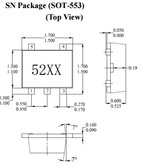 臺灣MST美加MH252掌上電腦微功耗全極性霍爾元件