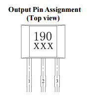 臺灣MST美加MH191無刷直流電動機(jī)電子換向雙極鎖存霍爾元件