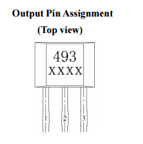 臺灣MST美加MH493體重振動感應(yīng)線性霍爾效應(yīng)傳感器IC元件