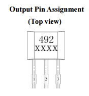臺灣MST美加MH492振動感應(yīng)線性霍爾元件