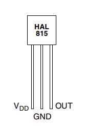 TDK東電化HAL815可編程線性霍爾效應(yīng)傳感器IC元件
